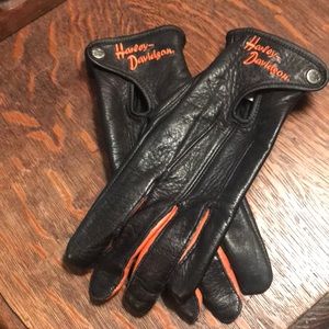 HD Leather Ladies Riding Gloves